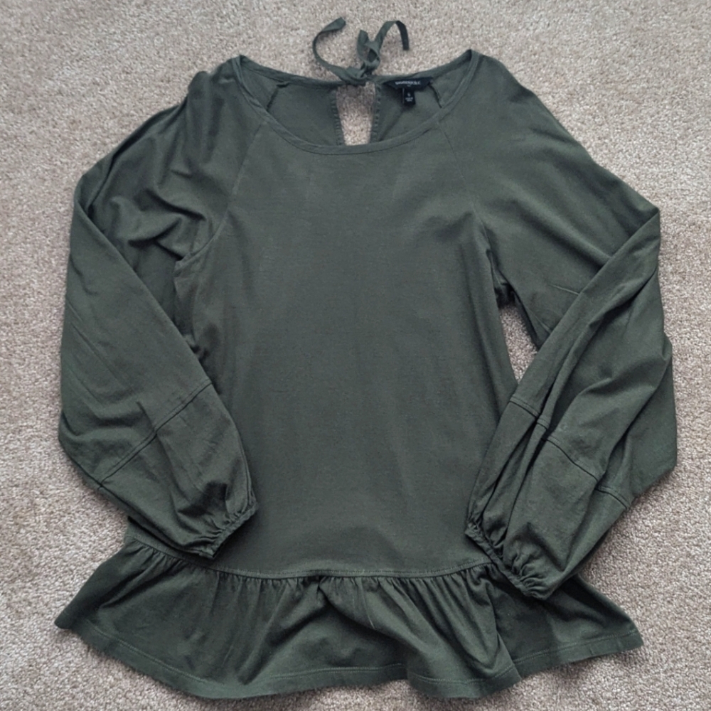 Banana Republic Dark Green Top